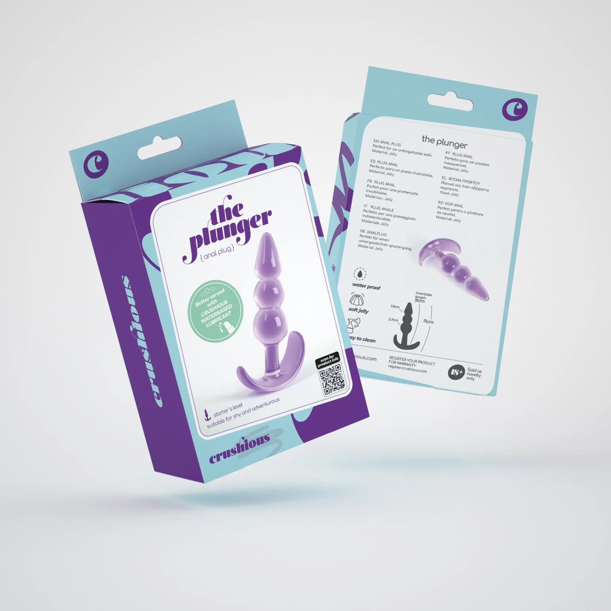 Plug Anale Plunger 9cm