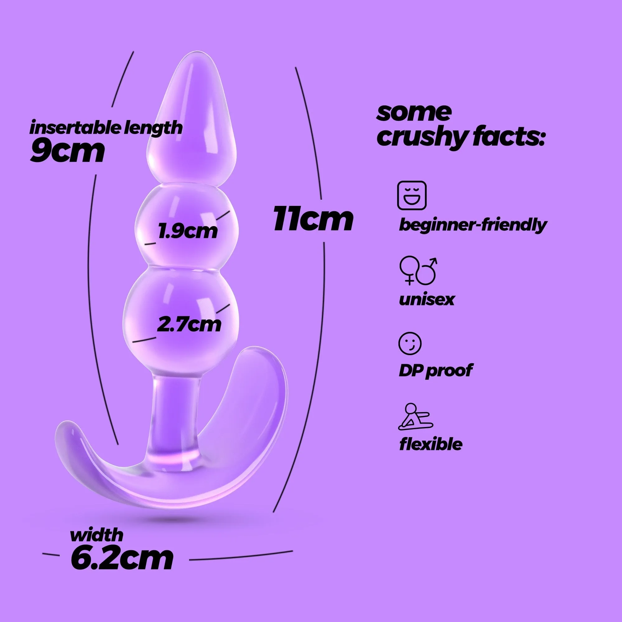 Plug Anale Plunger 9cm