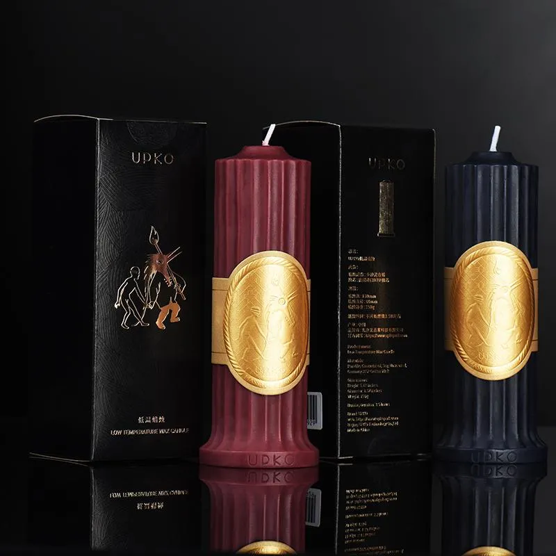 Premium Paraffin Low-temperature Wax Candle Red for BDSM Play