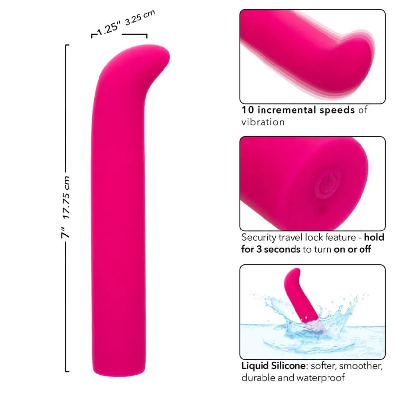 Rechargeable Classic Chic Standard &quot;G&quot; Vibrator - Pink