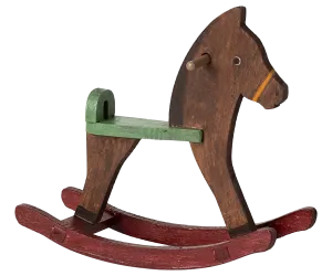 Rocking Horse, Mouse - Dark Brown
