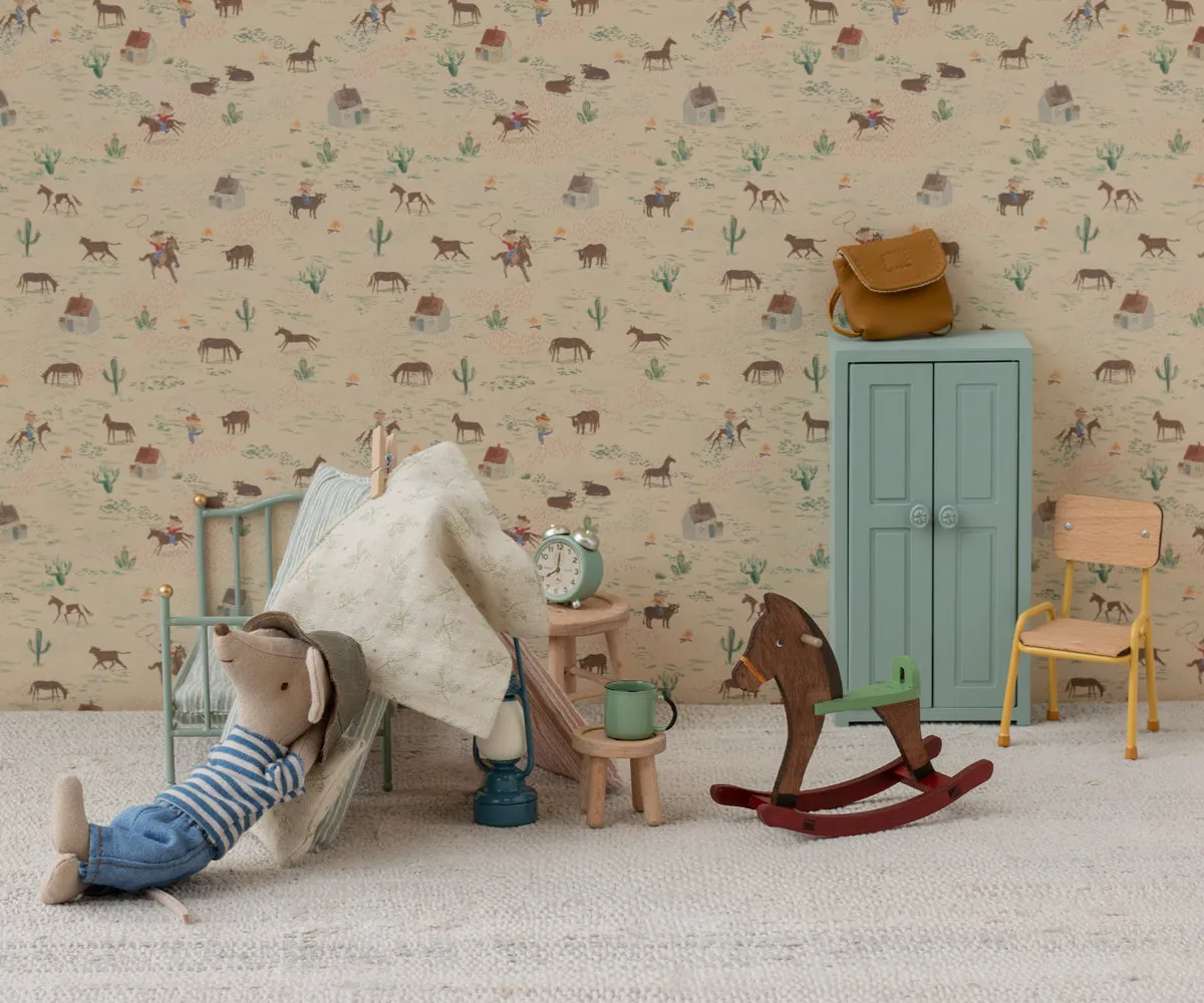 Rocking Horse, Mouse - Dark Brown