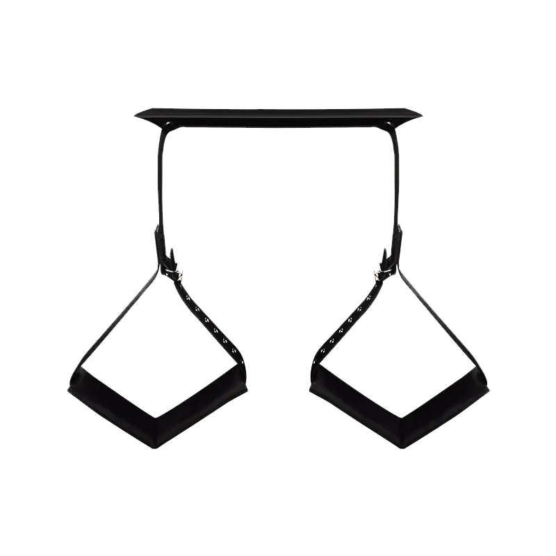 Shaki Titan Series | Neck Hanging Bondage Thigh Straps