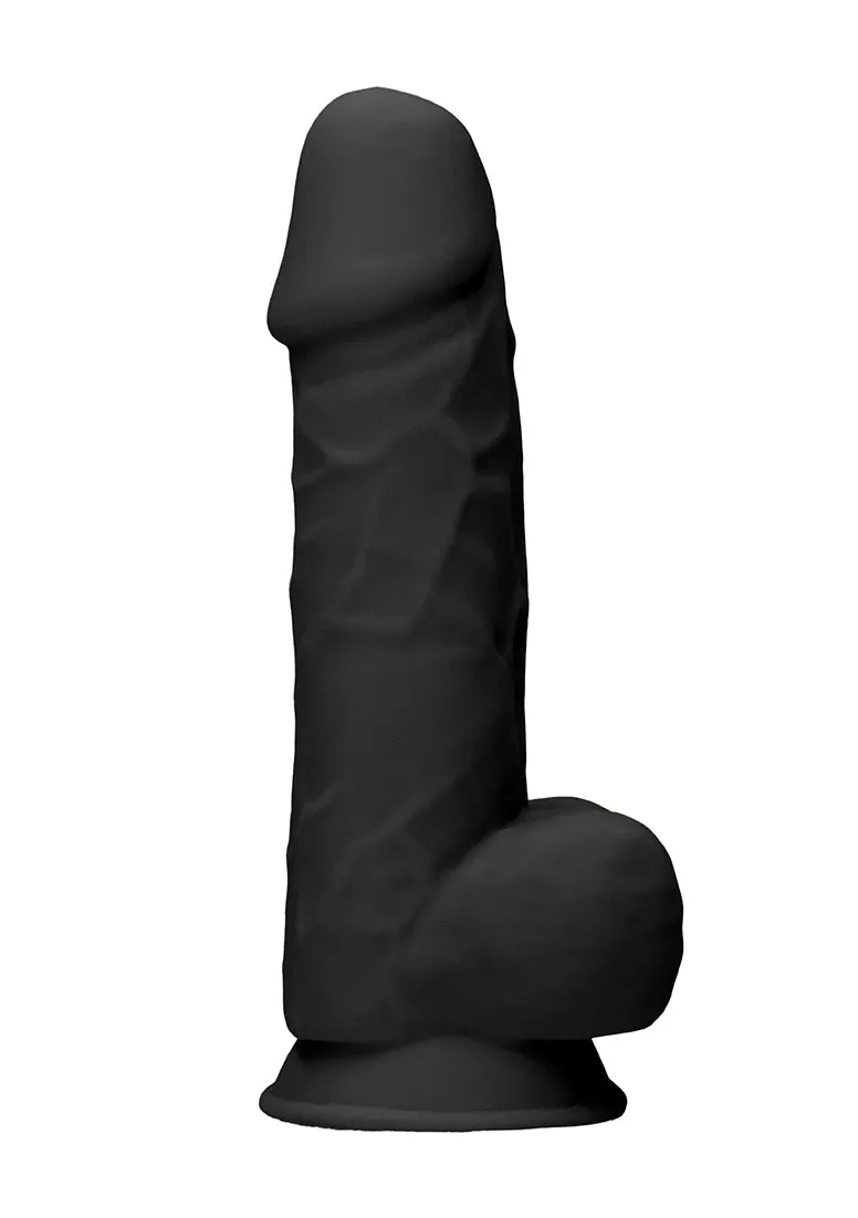 Silicone Dildo With Balls - 8.5''/ 21.6 Cm
