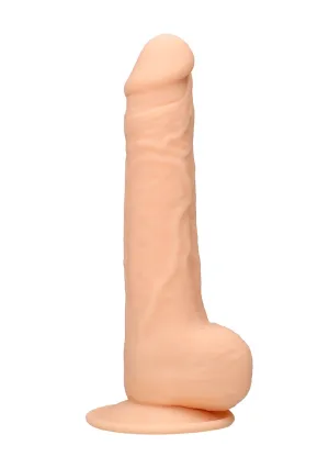 Silicone Dildo With Balls - 9.5''/ 24 Cm