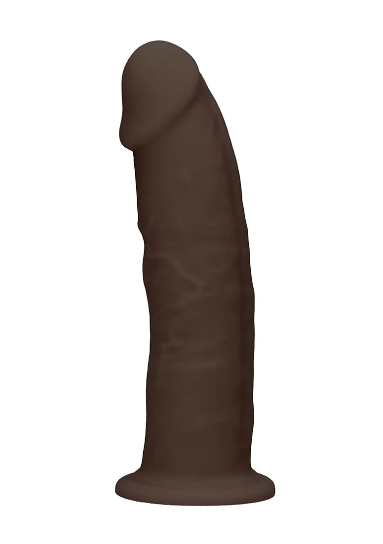 Silicone Dildo Without Balls - 15.3 Cm - Brown