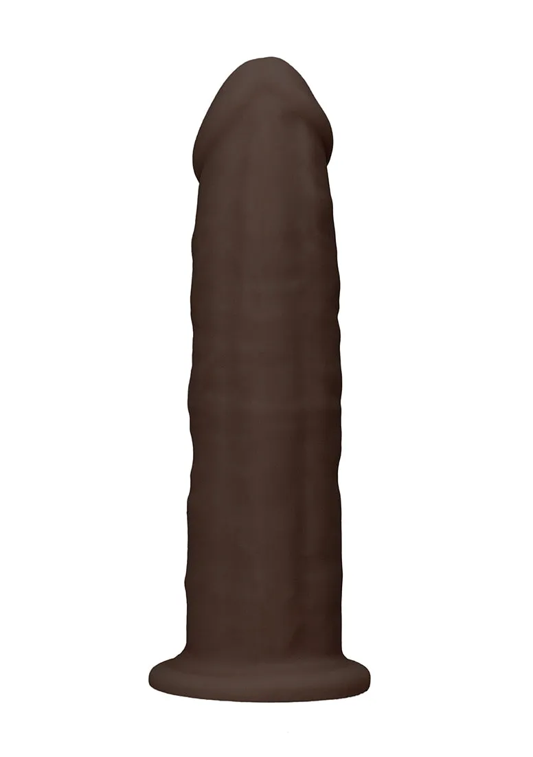 Silicone Dildo Without Balls - 15.3 Cm - Brown