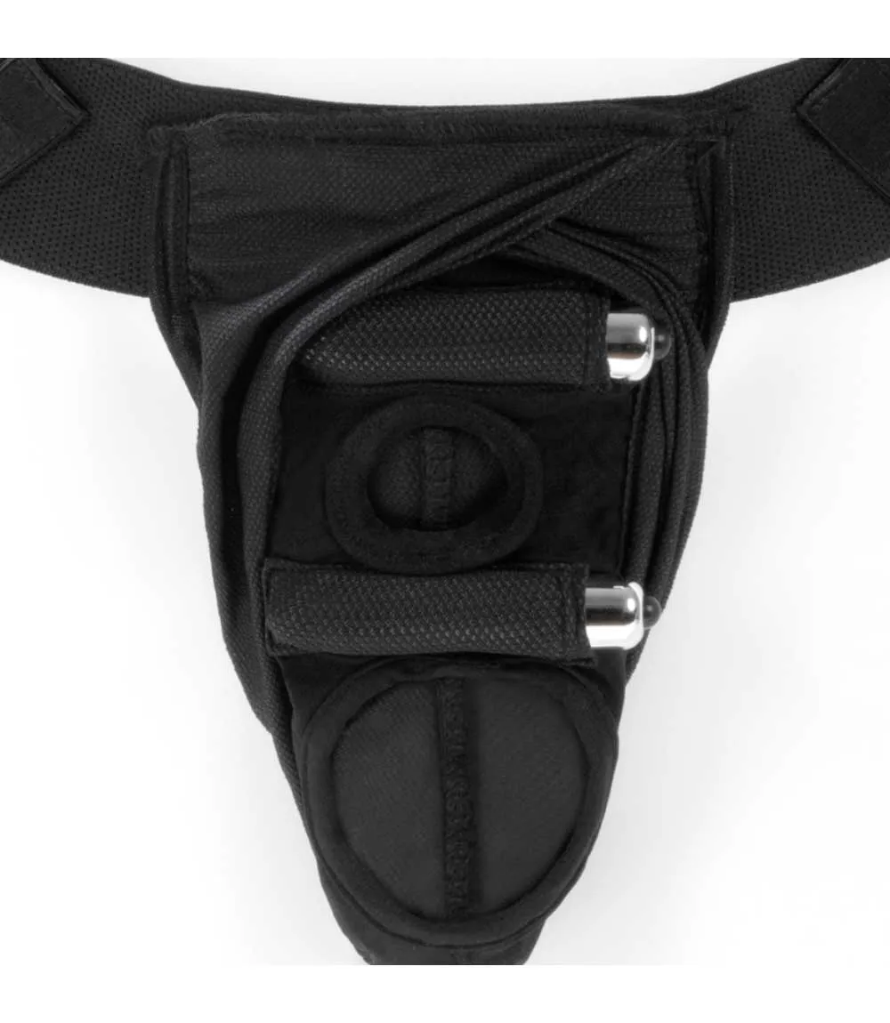 SpareParts Deuce Cover Harness: Double Holes & Penis Friendly