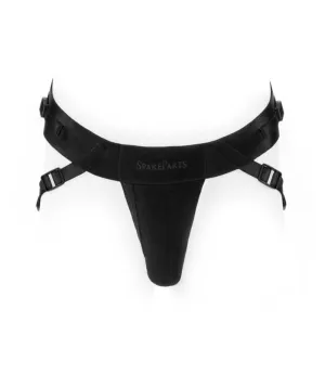 SpareParts Deuce Cover Harness: Double Holes & Penis Friendly