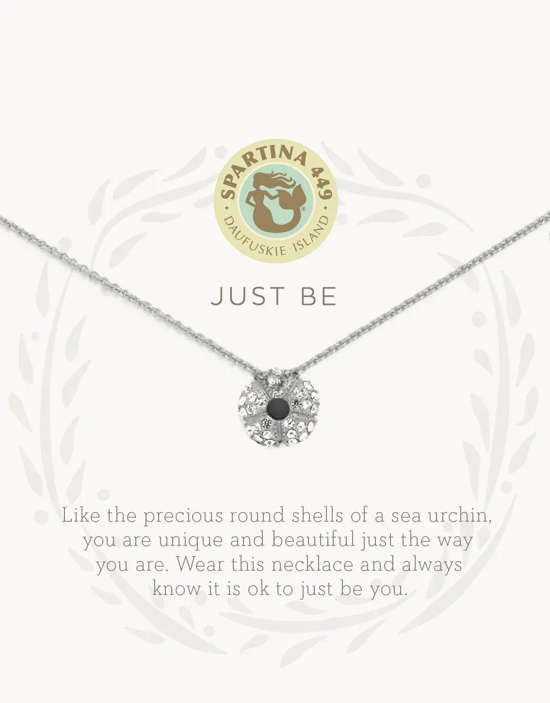 Spartina Just Be Silver Sea La Vie Necklace