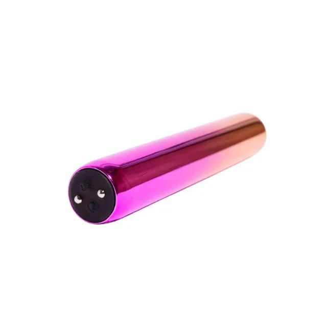 Stimulator clitoris NU SENSUELLE Aluminum Rumba. cu funcție de încălzire. 12 funcții de vibrație. roz