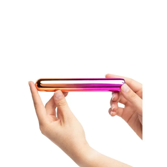 Stimulator clitoris NU SENSUELLE Aluminum Rumba. cu funcție de încălzire. 12 funcții de vibrație. roz