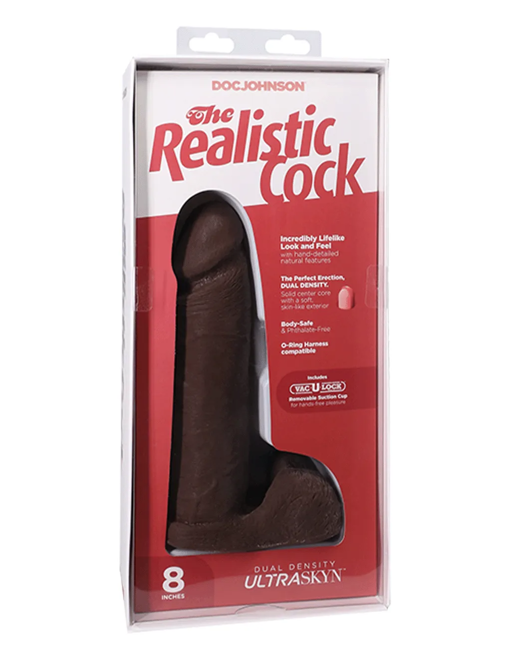 The Realistic Cock 8 inch with Balls