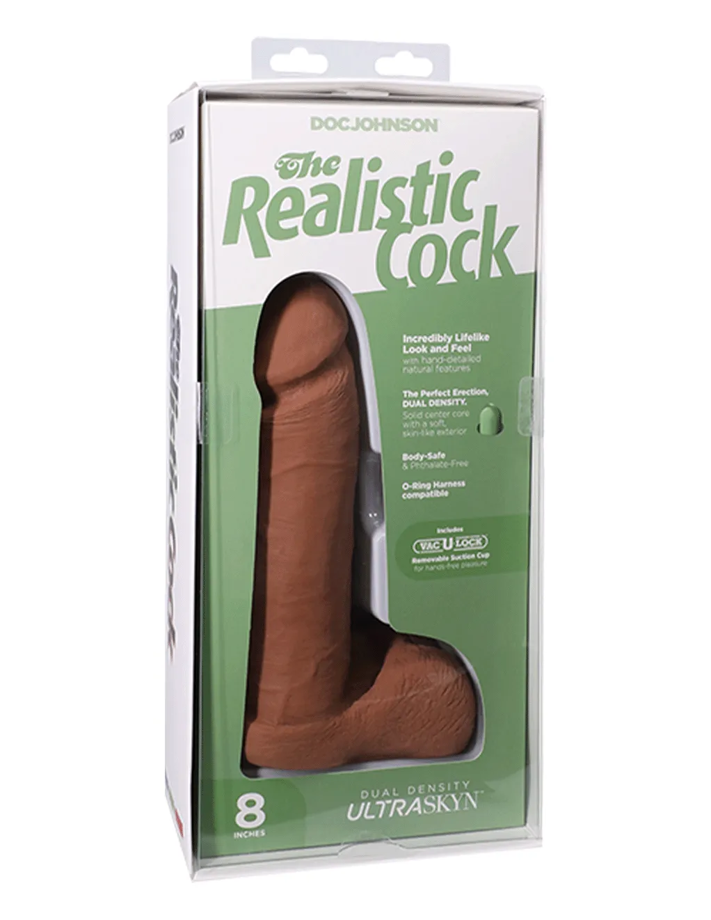 The Realistic Cock 8 inch with Balls