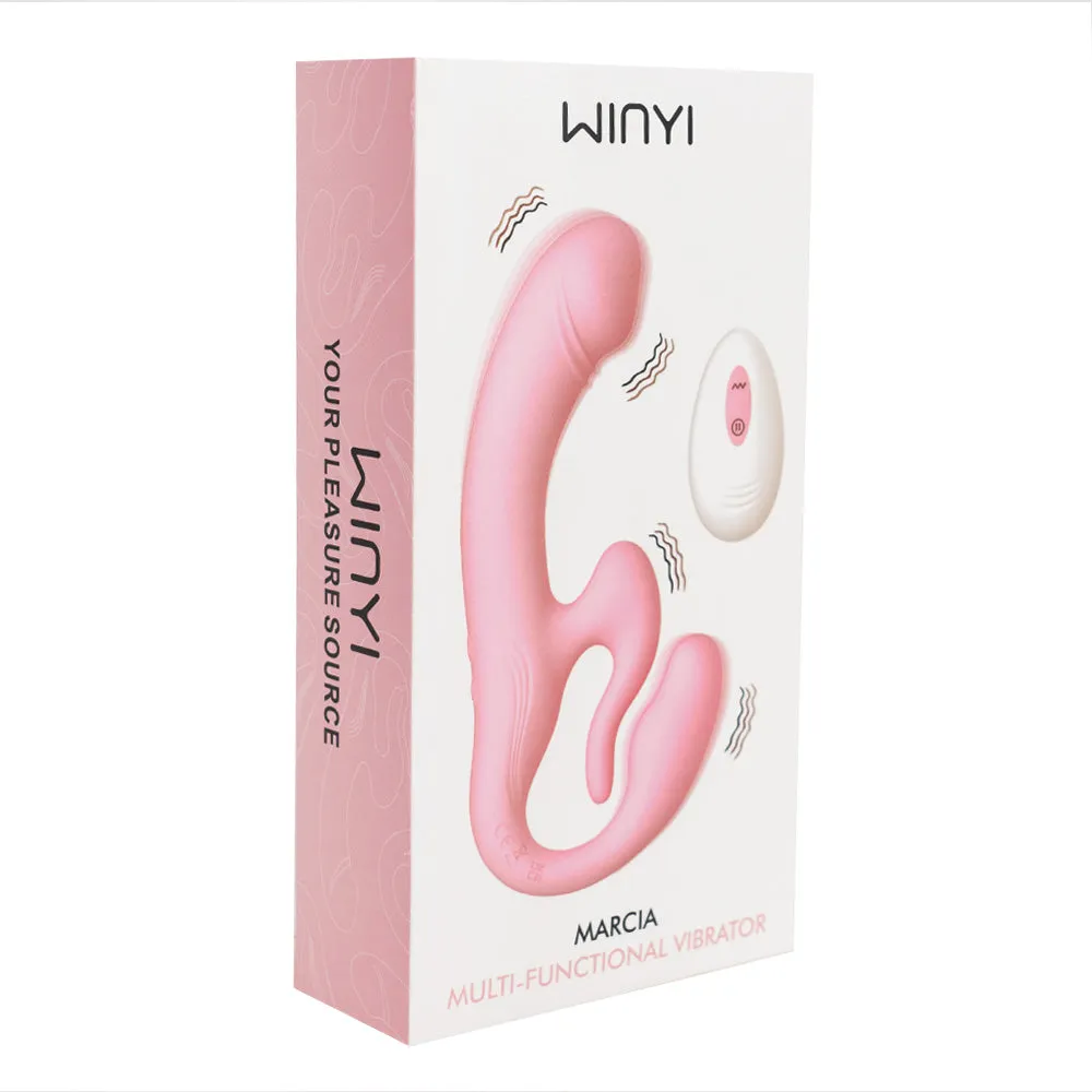 Winyi Marcia Remote Control Vibrating Strapless Strap-On