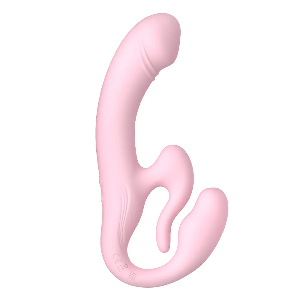 Winyi Marcia Remote Control Vibrating Strapless Strap-On