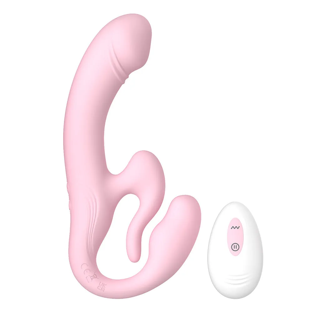 Winyi Marcia Remote Control Vibrating Strapless Strap-On